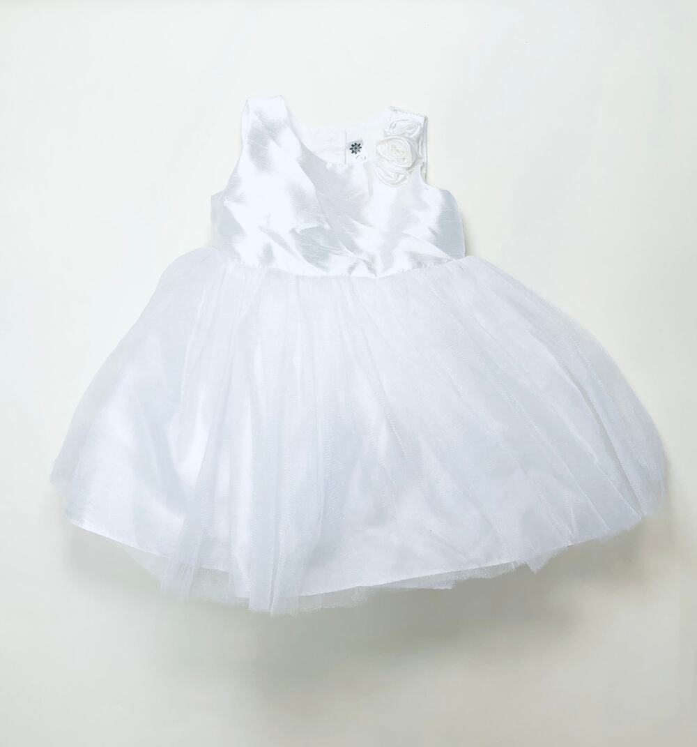 CHEROKEE GIRLS WHITE DRESS SIZE 12M